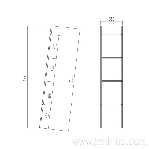 easy install rack for bath room